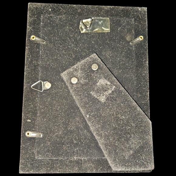 Sister Poem Wall Table Frame Brown Embossed Vintage Style 5x7 Gift Decor - Picture 2 of 3